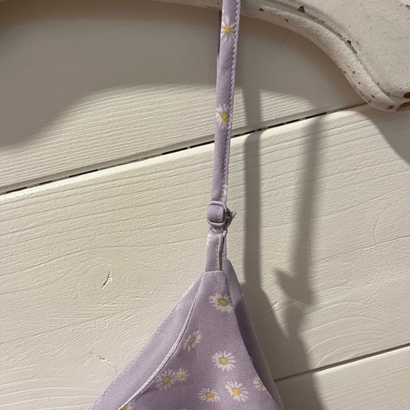 💜 Pink Rose – Lilac Floral Camisole (Size M) - Picture 9 of 10